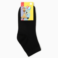 Носки детские, цвет черный, размер 18