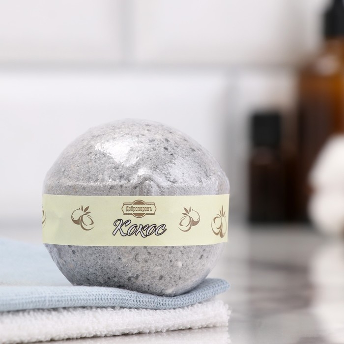 Бомбочка для ванны Бомбочка для ванны "Кокос" Добропаровъ, 110 гр