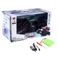 Джип радиоуправляемый &laquo;Гусеничный вездеход&raquo;, полный привод 4WD, работает от аккумулятора, цвет зелёный