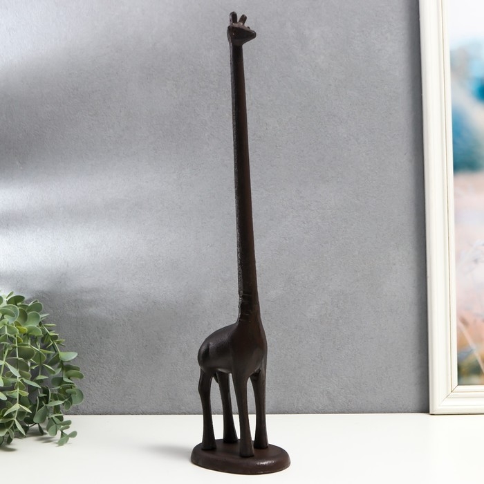 Сувенир чугун Сувенир чугун "Жираф" 36х15 см