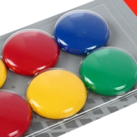 Магниты для досок 40 мм, 8 штук, GLOBUS цветные, в картонном блистере Магниты для досок 40 мм, 8 штук, GLOBUS цветные, в картонном блистере