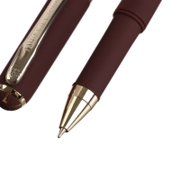 Ручка шариковая, 0.5 мм, Bruno Visconti MONACO, стержень синий, корпус коричневый, в футляре Ручка шариковая, 0.5 мм, Bruno Visconti MONACO, стержень синий, корпус коричневый, в футляре