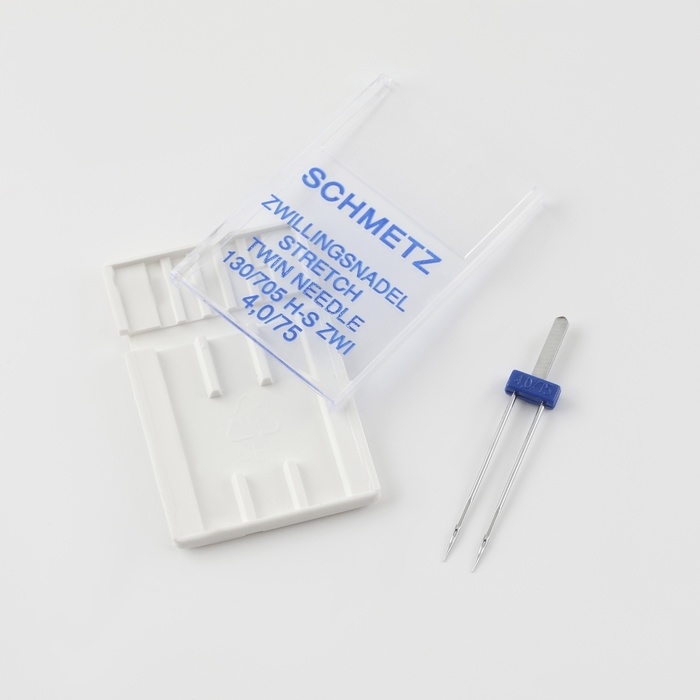 Игла для бытовых швейных машин, двойная, для стрейч-ткани, №75/4 Игла для бытовых швейных машин, двойная, для стрейч-ткани, №75/4
