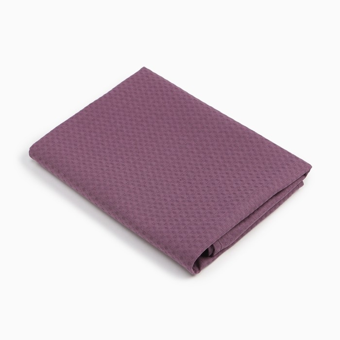 Полотенце вафельное Экономь и Я 50х90 см, лаванда, 100% хлопок, 200 г/м2 Полотенце вафельное Экономь и Я 50х90 см, лаванда, 100% хлопок, 200 г/м2