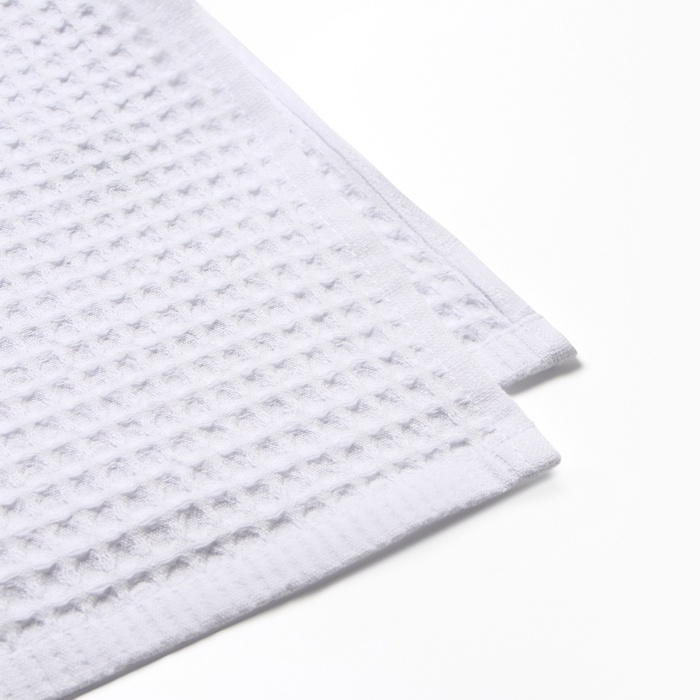 Полотенце вафельное LoveLife Полотенце вафельное LoveLife "Waffle white" 100х150 см, 100% хл