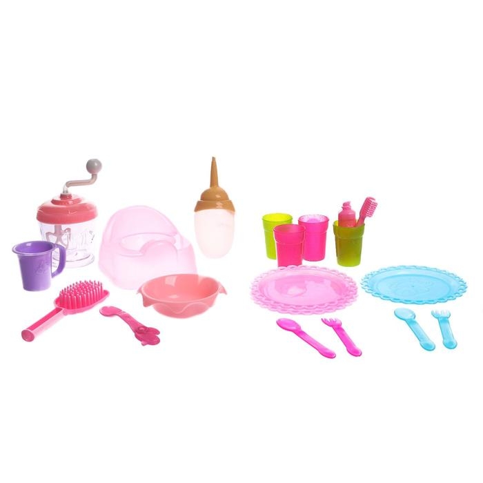 Пупс функциональный &laquo;Милая малышка&raquo; пьет, писает, с аксессуарами