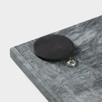 Поднос из мрамора Magistro Marble, 37,5&times;17,5 см, цвет изумрудный