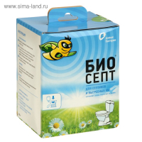 Средство для септиков и выгребных ям Биоактиватор Биосепт, 600 гр 24 дозы Средство для септиков и выгребных ям Биоактиватор Биосепт, 600 гр 24 дозы