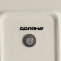 Этажёрка Фруктовница Доляна &laquo;Сьюзен&raquo;, 3 яруса, 14,5/20/24,5 см, фарфор, цвет белый