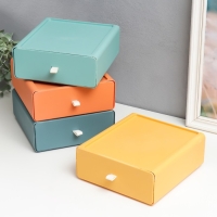 Шкатулка пластик "Ящик" набор 4 шт 19,5х18х23,2 см Шкатулка пластик "Ящик" набор 4 шт 19,5х18х23,2 см