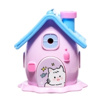 Точилка механическая с контейнером, 5 видов заточки, Домик Сиреневый Точилка механическая с контейнером, 5 видов заточки, Домик Сиреневый