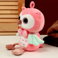 Мягкая игрушка &laquo;Совёнок&raquo;, 23 см, цвет розовый