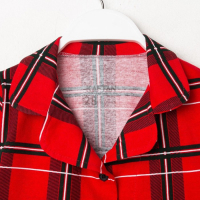 Пижама детская KAFTAN "Клетка" р.32 (110-116)