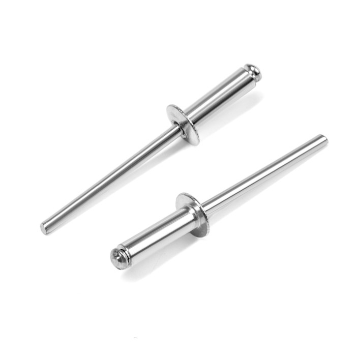 Заклёпки ТУНДРА krep, вытяжные, алюминий-сталь, 4х14 мм, неокрашенные, 50 шт Заклёпки ТУНДРА krep, вытяжные, алюминий-сталь, 4х14 мм, неокрашенные, 50 шт