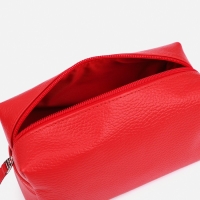 Косметичка на молнии TEXTURA, цвет красный Косметичка на молнии TEXTURA, цвет красный