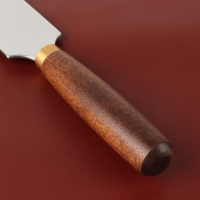 Шорный нож для работы с кожей Premium, скошенный, 18 &times; 3,5 см