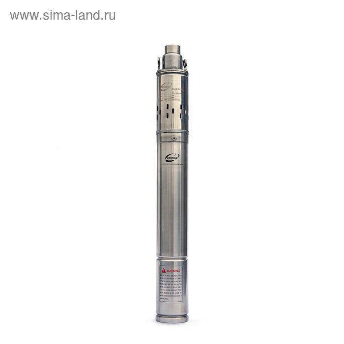 Насос скважинный ETERNA 3QGD-90, винтовой, 550 Вт, напор 90 м, 30 л/мин, кабель 20 м Насос скважинный ETERNA 3QGD-90, винтовой, 550 Вт, напор 90 м, 30 л/мин, кабель 20 м