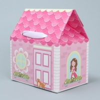 Коробка подарочная складная, упаковка, &laquo;Домик принцессы &raquo;, 15 х 18 х 10 см