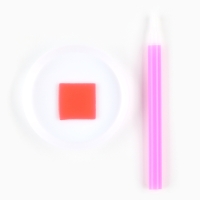 Алмазная мозаика наклейка для детей &laquo;Модная девчуля&raquo;, 9 х 9 см, набор для творчества