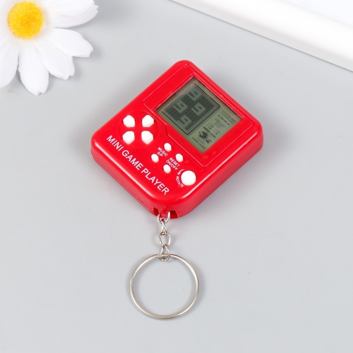 Брелок пластик на кольце Брелок пластик на кольце "Электронная головоломка" МИКС 1,5х5х5,4 см