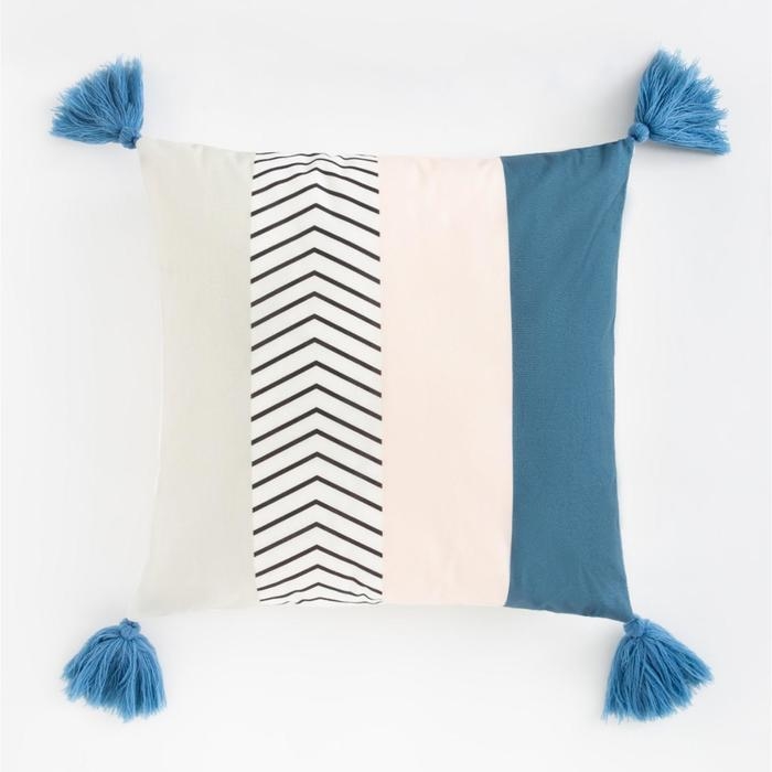 Наволочка декоративная Этель &laquo;Перо&raquo; 40х40 см, 100% п/э, велюр