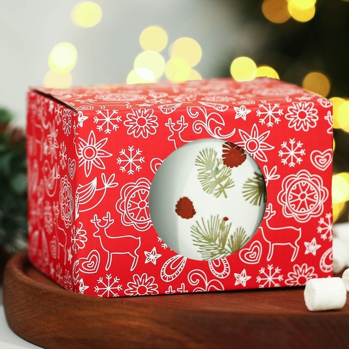 Новый год! Кружка новогодняя керамическая &laquo;Зимний лес&raquo;, 320 мл