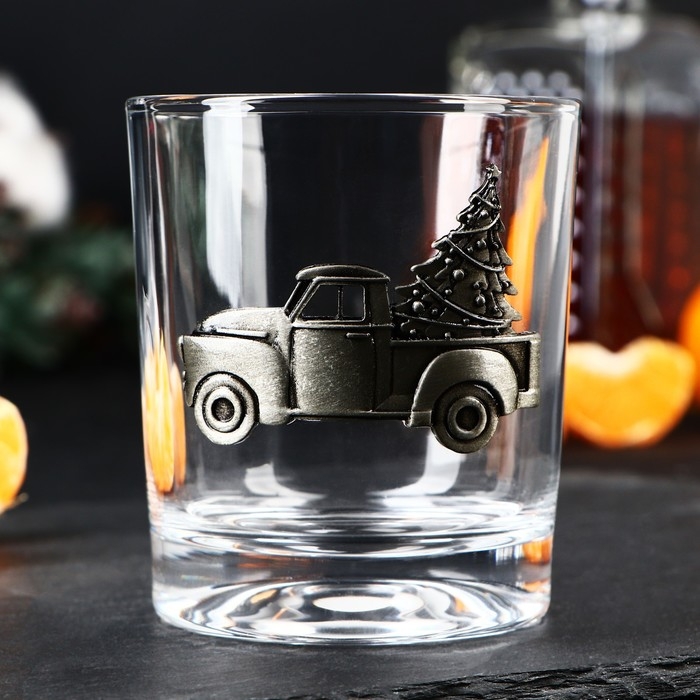 Новый год. Бокал для виски &laquo;С Новым годом&raquo;, 230 мл