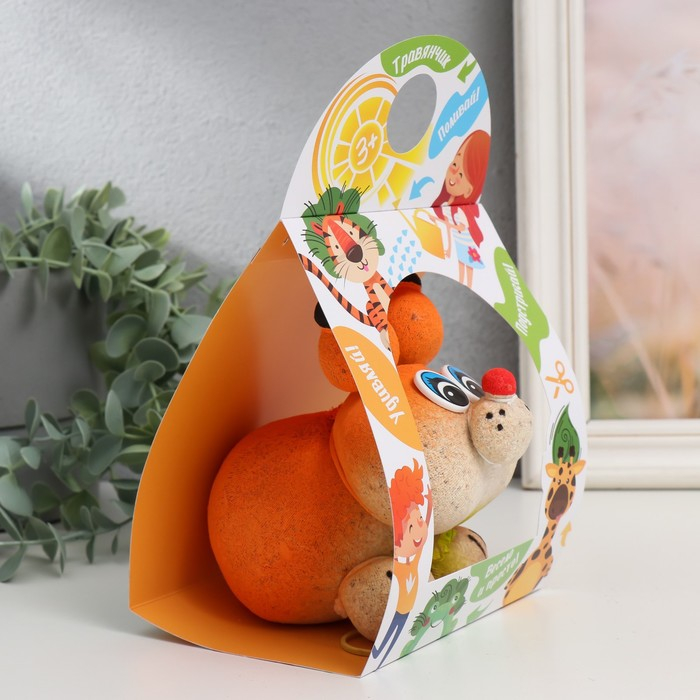 Растущий подарок травка "Белка"