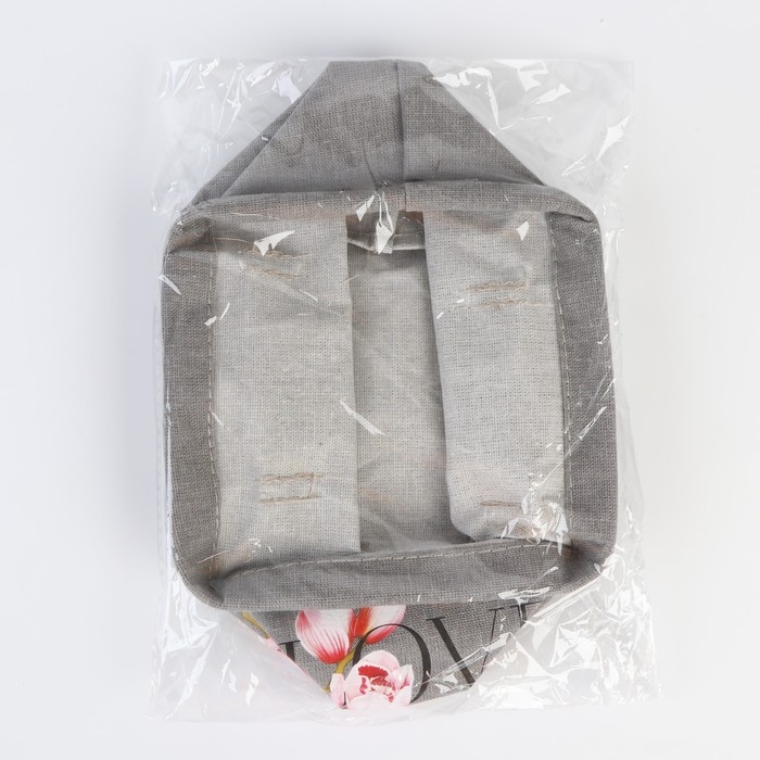 Органайзер для хранения белья, кофр водонепроницаемый &laquo;LOVE&raquo;, 14,5 х 13,7 х 14 см.