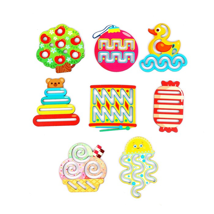 Линейки-трафареты &laquo;Детское ассорти&raquo;