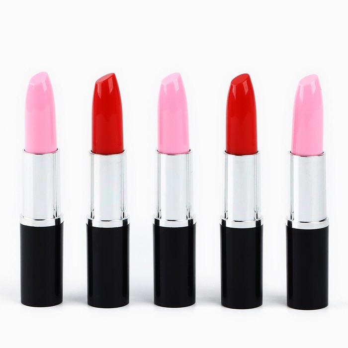 Ручка шариковая прикол синяя паста 1.0 мм &laquo;Помада&raquo; МИКС