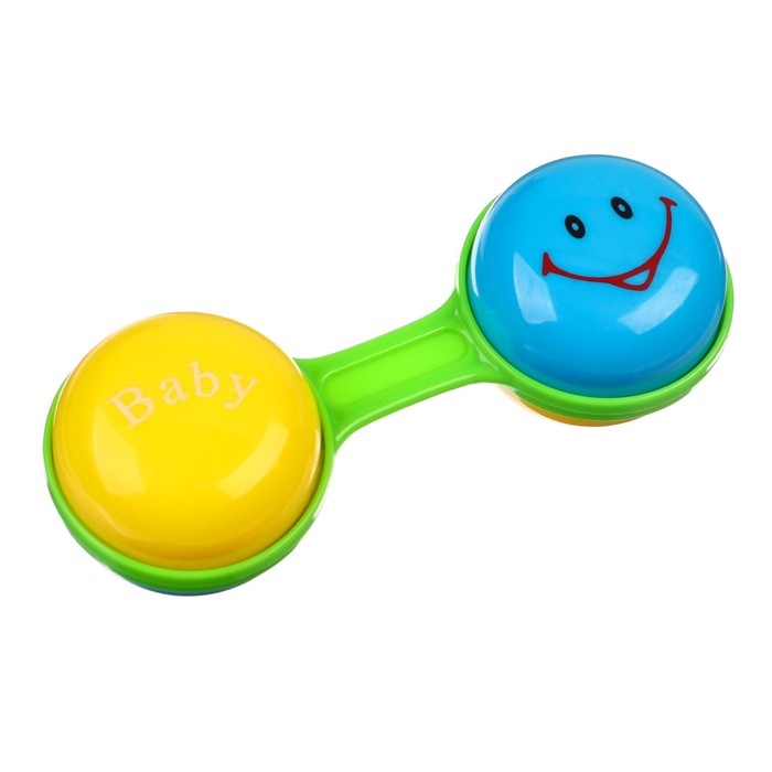 Набор погремушек &laquo;Звонкая радость&raquo;, 4 шт, цвет МИКС, Крошка Я