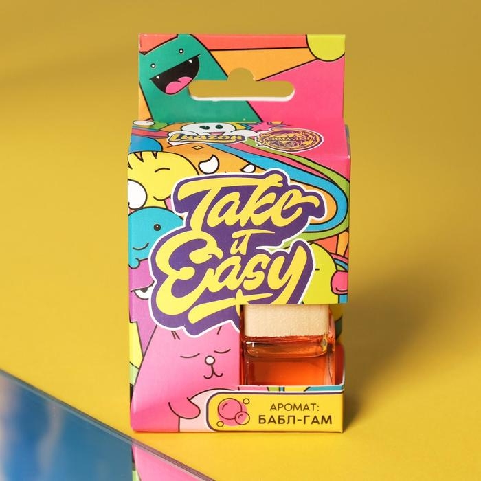 Ароматизатор подвесной в бутылочке размер XXL &laquo;Бабл-Гам&raquo;