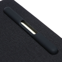 Ежедневник недатированный A5, 96л, лин, держатель для телефона/планшета/ручки, Черный