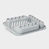 Сушилка для посуды, 33,5×24×5,5 см, цвет серый Сушилка для посуды, 33,5×24×5,5 см, цвет серый