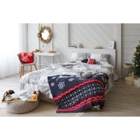 Постельное белье LoveLife 1,5сп " New year forest" 143*215см,150*225см,50*70см-2шт