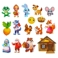 Магниты &laquo;Любимые сказки&raquo;