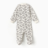 Комбинезон детский закрытые ножки, цвет белый/молоко, рост 80 см Комбинезон детский закрытые ножки, цвет белый/молоко, рост 80 см