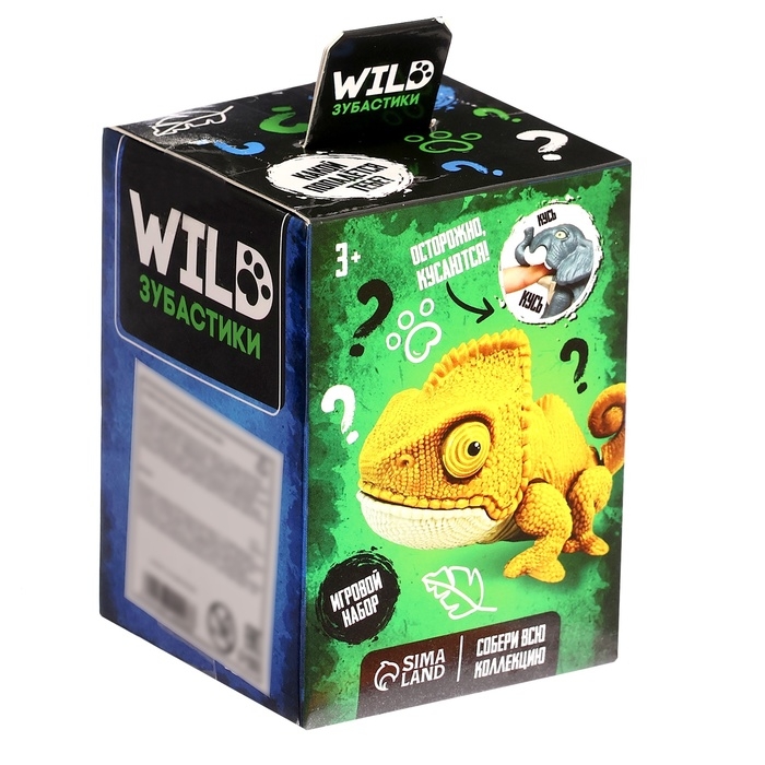 Игровой набор &laquo;Wild. Зубастики&raquo;, 1 фигурка, подвижные детали, цвет МИКС
