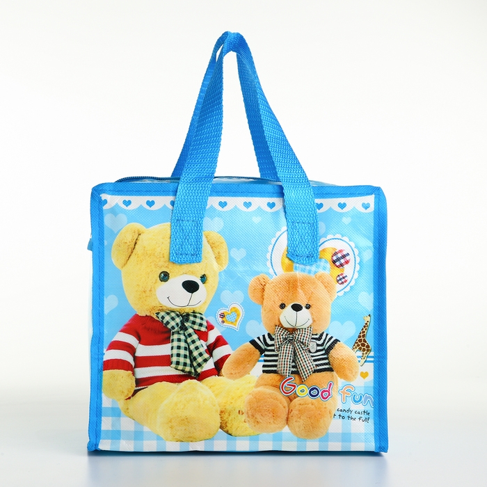 Сумка детская на молнии, цвет голубой Сумка детская на молнии, цвет голубой