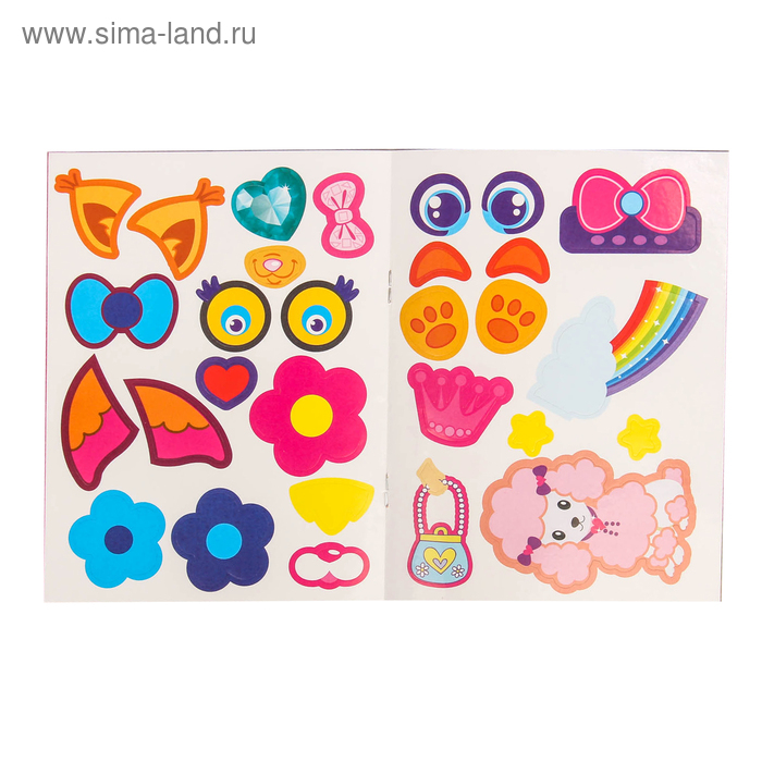 Наклейки развивающие набор &laquo;Наклей-ка&raquo;, 7 шт. по 12 стр.