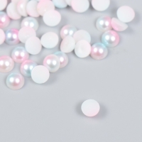 Декор "Полубусины и стразы. Градиент розово-голубой" d=6 мм 10г 200 шт 5х2,5 МИКС Декор "Полубусины и стразы. Градиент розово-голубой" d=6 мм 10г 200 шт 5х2,5 МИКС