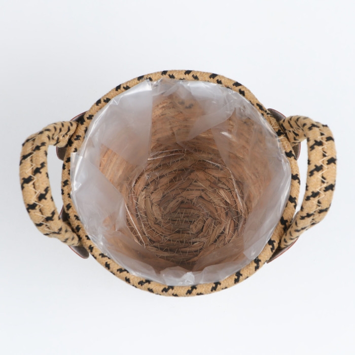 Набор корзин из 3 шт, D20xH16 BD15, D16xH14 BD11, D12xH11 BD9 см, рогоз