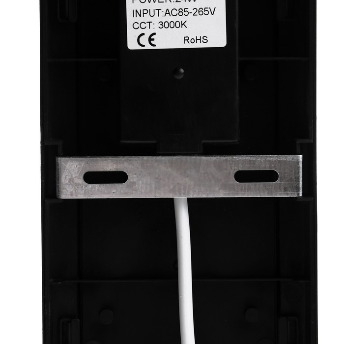 Светильник фасадный «Арткор», FSD-058, 24 Вт, 3000K, IP65, 220 В, пластик, черный Светильник фасадный «Арткор», FSD-058, 24 Вт, 3000K, IP65, 220 В, пластик, черный