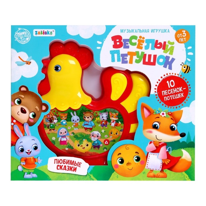 Музыкальная игрушка &laquo;Добрые сказки&raquo; звук, цвет МИКС