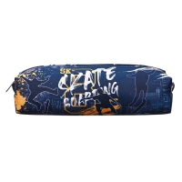 Пенал мягкий, 1 отделение 60 х 210 х 50 мм, объёмный, ПМО 31-20, "Скейтеры" 71616 Пенал мягкий, 1 отделение 60 х 210 х 50 мм, объёмный, ПМО 31-20, "Скейтеры" 71616