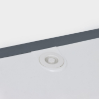 Диспенсер бумажных полотенец в листах, 26&times;12&times;22 см, цвет белый