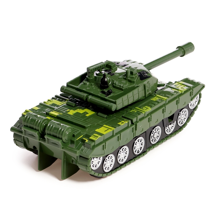 Робот &laquo;Танк&raquo;, инерционный, трансформируется при столкновении