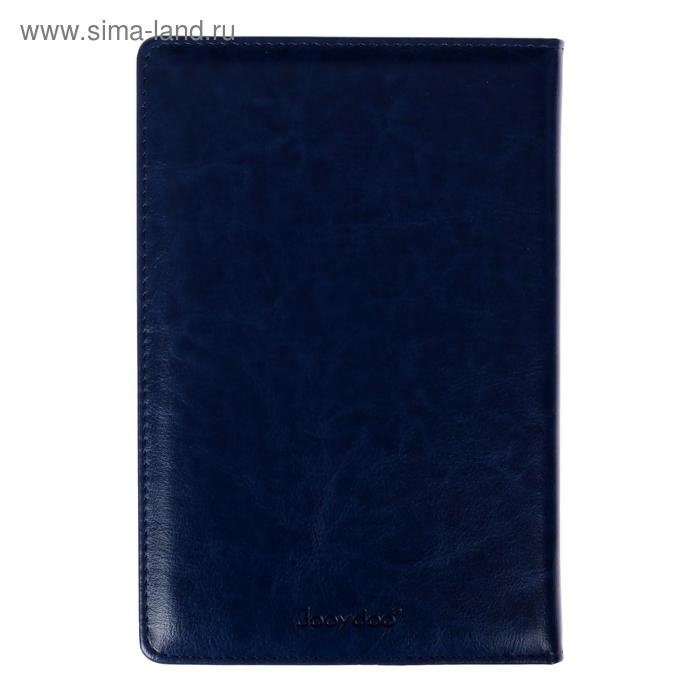 Ежедневник недатированный BOSS А5, 140 листов в клетку, с ручкой, обложка ПВХ, МИКС