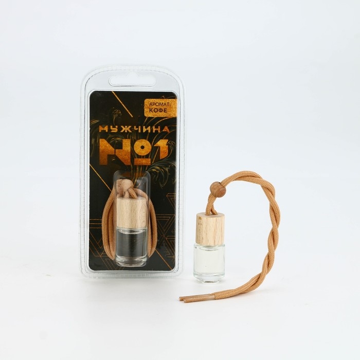 Ароматизатор подвесной &laquo;Мужчина №1&raquo;, аромат: кофе, 5 мл
